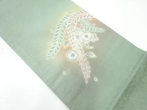 作家物　絞り辻が花模様袋帯